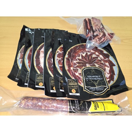 Lote Sobres Jamón Bellota 100% DOP Los Pedroches